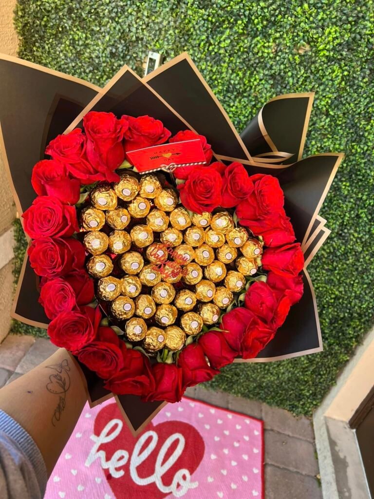 ferrero flowers bouquet